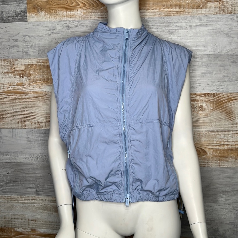 Free People Movement packable vest size XSmall baby blue